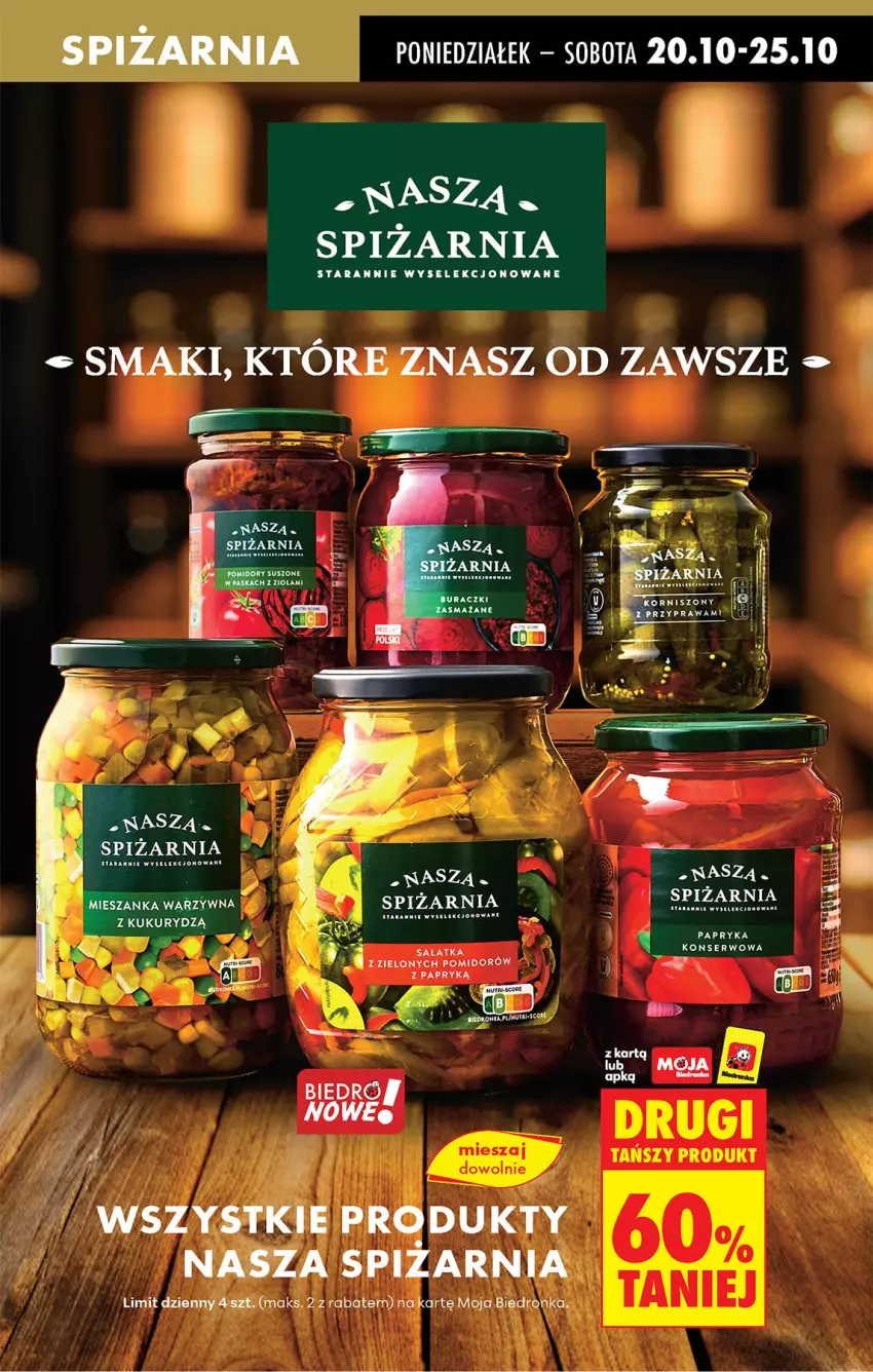 Gazetka promocyjna Biedronka - Od Poniedziałku - ważna 20.10 do 25.10.2025 - strona 51 - produkty: Papryka, Sałat, Sałatka