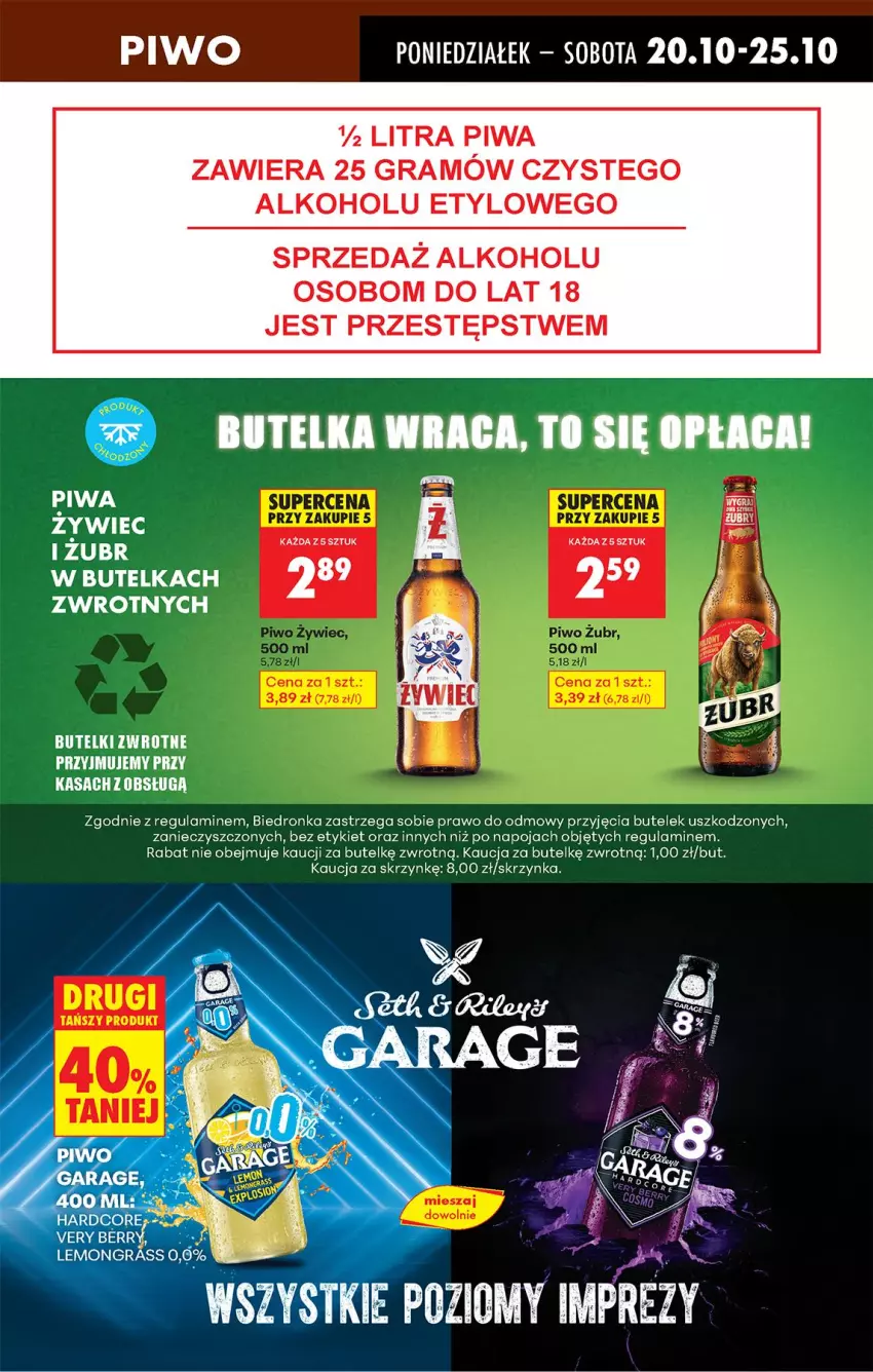 Gazetka promocyjna Biedronka - Od Poniedziałku - ważna 20.10 do 25.10.2025 - strona 63 - produkty: Gra, Piwa