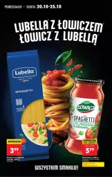 Gazetka promocyjna Biedronka - Od Poniedziałku - Gazetka - ważna od 25.10 do 25.10.2025 - strona 50 - produkty: Lubella, Makaron, Sos, Bell, Spaghetti, Bella