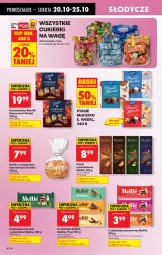 Gazetka promocyjna Biedronka - Od Poniedziałku - Gazetka - ważna od 25.10 do 25.10.2025 - strona 52 - produkty: Cukier, Bonitki, Wafle, Czekolada mleczna, Mleczko, Czekolada, Ptasie mleczko, E. Wedel, Cukierki, Baryłki