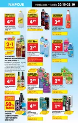 Gazetka promocyjna Biedronka - Od Poniedziałku - Gazetka - ważna od 25.10 do 25.10.2025 - strona 61 - produkty: Sok, Por, Noż, Mus, Koc, Gra, Napój energetyczny, Ice tea, Napoje, Lack, Pepsi, Schweppes, Hellena, Napój gazowany, Syrop, Oshee, Kubuś, Napój niegazowany, Mango, Napój