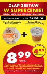 Gazetka promocyjna Biedronka - Od Poniedziałku - Gazetka - ważna od 25.10 do 25.10.2025 - strona 84 - produkty: Pierogi, Makaron, Zupa, Zupa pomidorowa