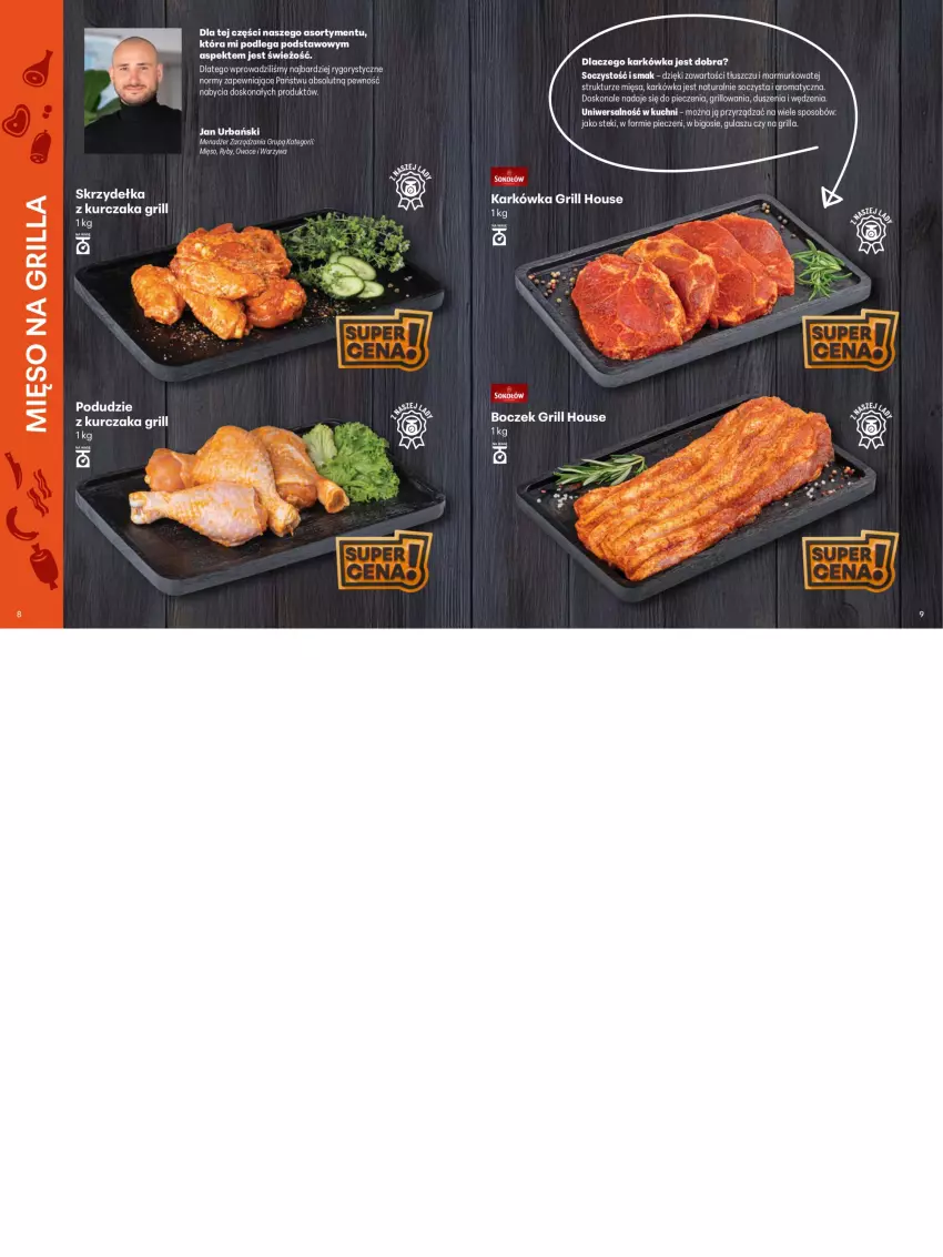 Gazetka promocyjna Delikatesy Centrum - Katalog LADA DC21-DC22 - ważna 19.05 do 31.05.2025 - strona 5 - produkty: Absolut, Bigos, Boczek, Grill, Kurczak, Mięso, Owoce, Piec, Podudzie z kurczaka, Stek, Warzywa