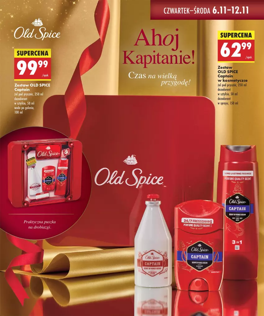 Gazetka promocyjna Biedronka - Twoje Piękne Strony - ważna 06.11 do 13.11.2025 - strona 13 - produkty: Dezodorant, Old Spice, Woda, Woda po goleniu