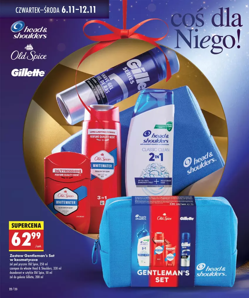 Gazetka promocyjna Biedronka - Twoje Piękne Strony - ważna 06.11 do 13.11.2025 - strona 22 - produkty: Dezodorant, Gillette, Old Spice, Perfum, Szampon