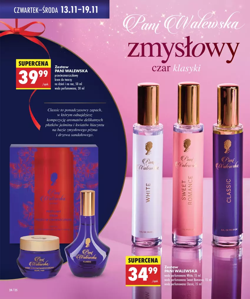 Gazetka promocyjna Biedronka - Twoje Piękne Strony - ważna 06.11 do 13.11.2025 - strona 24 - produkty: Hiacynt, Krem przeciwzmarszczkowy, Mars, Perfum, Sandał, Woda, Woda perfumowana
