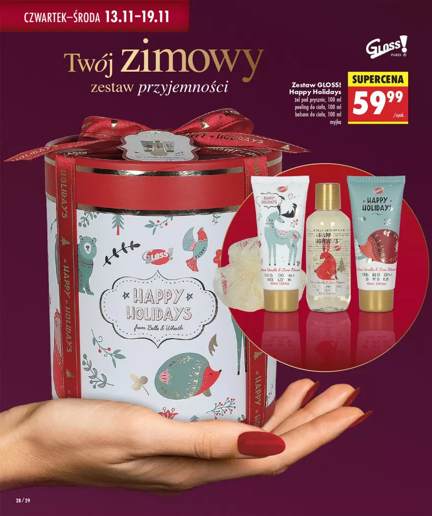 Gazetka promocyjna Biedronka - Twoje Piękne Strony - ważna 06.11 do 13.11.2025 - strona 28 - produkty: Balsam do ciała, Peeling