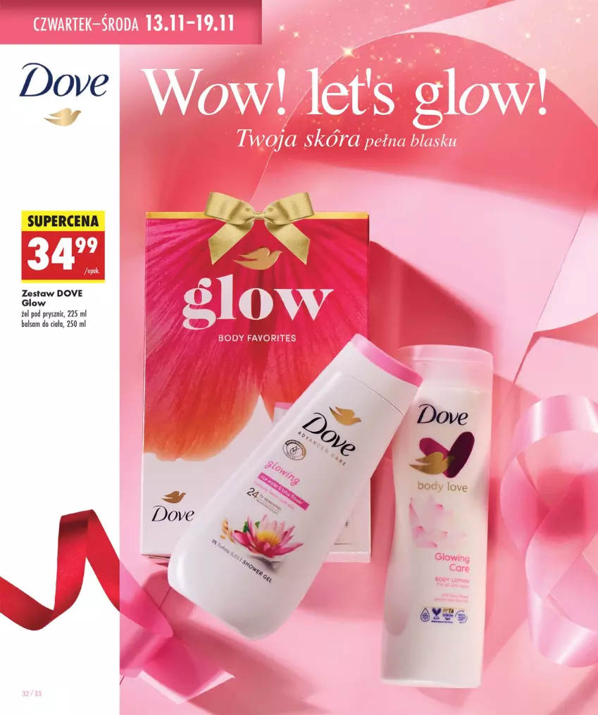 Gazetka promocyjna Biedronka - Twoje Piękne Strony - ważna 06.11 do 13.11.2025 - strona 32 - produkty: Balsam do ciała, Dove