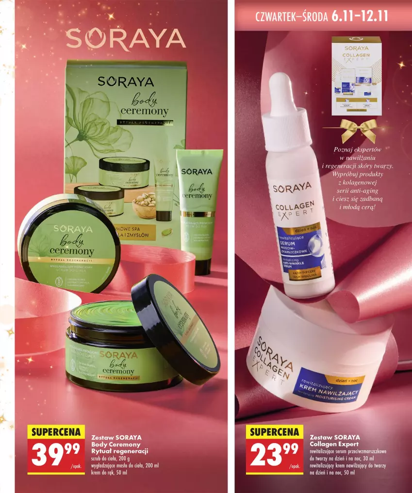 Gazetka promocyjna Biedronka - Twoje Piękne Strony - ważna 06.11 do 13.11.2025 - strona 5 - produkty: Body, Gin, Kolagen, Krem nawilżający, Mars, Masło, Masło do ciała, Rum, Ser, Serum