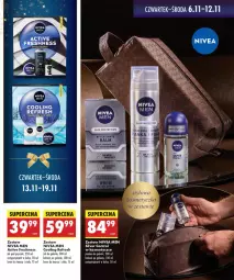 Gazetka promocyjna Biedronka - Twoje Piękne Strony - Gazetka - ważna od 13.11 do 13.11.2025 - strona 21 - produkty: Balsam po goleniu, Nivea Men, Krem do twarzy, Pianka do golenia, Antyperspirant, Nivea, Control