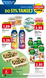Gazetka promocyjna Lidl - GAZETKA - Gazetka - ważna od 13.07 do 13.07.2022 - strona 12 - produkty: Gra, Danone, Twaróg, Jogurt, Activia, Napój jogurtowy, Pilos, Twaróg półtłusty, Finuu, Napój, Jogurt pitny, Fa
