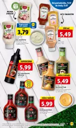 Gazetka promocyjna Lidl - GAZETKA - Gazetka - ważna od 13.07 do 13.07.2022 - strona 17 - produkty: Ketchup, Sos, Hot dog, Hamburger, Sos czosnkowy, Burger, Grill, Heinz, LG, Fa