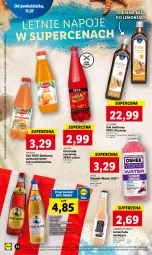 Gazetka promocyjna Lidl - GAZETKA - Gazetka - ważna od 13.07 do 13.07.2022 - strona 34 - produkty: Sok, Mus, Gra, Oleofarm, Lemoniada, Granat, Napoje, Fortuna, Oranżada, Hellena, Napój gazowany, Tymbark, Oshee, Napój, Oleo, Imbir, Fa