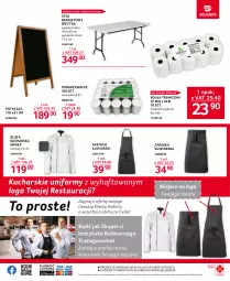 Gazetka promocyjna Selgros - Oferta gastronomiczna - Gazetka - ważna od 09.08 do 09.08.2023 - strona 15 - produkty: Sok, Rama, Podgrzewacze, Stół, Tran, Bluza, LG, Fa
