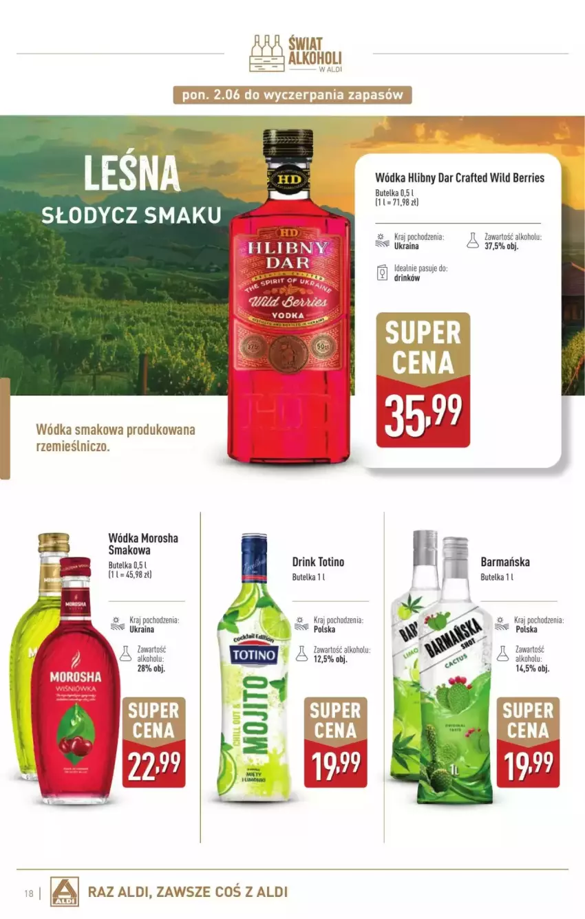 Gazetka promocyjna Aldi - ważna 02.06 do 05.07.2025 - strona 8 - produkty: Wódka