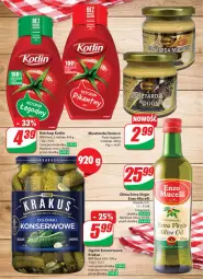 Gazetka promocyjna Dino - Gazetka 14 / 2024 - Gazetka - ważna od 09.04 do 09.04.2024 - strona 19 - produkty: Ketchup, Krakus, Ser, Por, Mus, Gin, Ogórki konserwowe, Kotlin, Musztarda, Oliwa