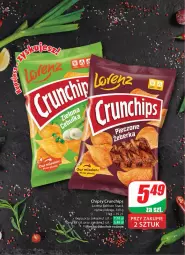 Gazetka promocyjna Dino - Gazetka 14 / 2024 - Gazetka - ważna od 09.04 do 09.04.2024 - strona 40 - produkty: Chipsy, Crunchips, Lorenz