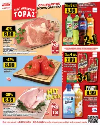 Gazetka promocyjna Topaz - Gazetka - Gazetka - ważna od 22.05 do 22.05.2024 - strona 1 - produkty: Kurczak, Top, Tusz, Waga, Pomidor malinowy