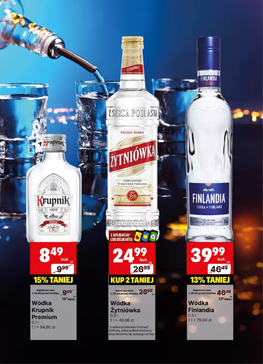 Gazetka promocyjna Delikatesy Centrum - DeliBarek DC39-DC40 - ważna 23.09 do 06.10.2024 - strona 10 - produkty: Finlandia, Krupnik, Rum, Wódka