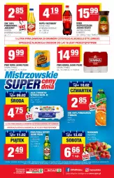 Gazetka promocyjna Spar - SparExpress - Gazetka - ważna od 12.02 do 12.02.2022 - strona 4 - produkty: Piwo, Sok, Por, Jaja, Truskawki, Kawa, Coca-Cola, Warka, Tatra, Velvet, Perła, Napój gazowany, Tymbark, Jacobs Velvet, Jacobs, Napój, Jaja z wolnego wybiegu, Hortex