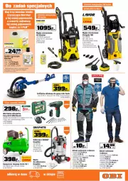 Gazetka promocyjna Obi - Przestrzeń do zabawy - Gazetka - ważna od 08.06 do 08.06.2021 - strona 15 - produkty: Odkurzacz, Gra, Słuchawki, Buty, Kosz, Czapka, T-shirt, Koszulka, Warka, Tarka, Pasek, Wkręt, Rękawice, Kompresor olejowy, Wkrętarka, Spodnie, Szlifierka, Bosch, Bluza, Olej, Kompresor, Myjka ciśnieniowa