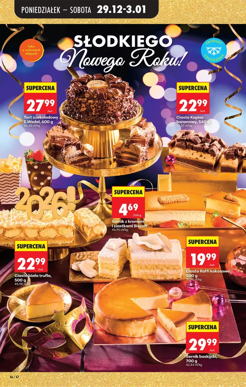 Gazetka promocyjna Biedronka - Od Poniedziałku - ważna 29.12.2025 do 03.01.2026 - strona 56 - produkty: Ciastka