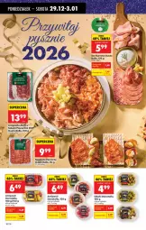 Gazetka promocyjna Biedronka - Od Poniedziałku - Gazetka - ważna od 03.01 do 03.01.2026 - strona 22 - produkty: Ser, Oliwki, Bell, Burrata
