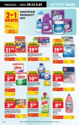 Gazetka promocyjna Biedronka - Od Poniedziałku - Gazetka - ważna od 03.01 do 03.01.2026 - strona 72 - produkty: Pralki, Por, Do mycia naczyń, Ajax, Worki na śmieci, Proszek do prania, Płyn do mycia naczyń, Vizir, Worki na śmiec, Płyn do mycia, Flora, Bryza, Ariel, Kapsułki do prania, Fa