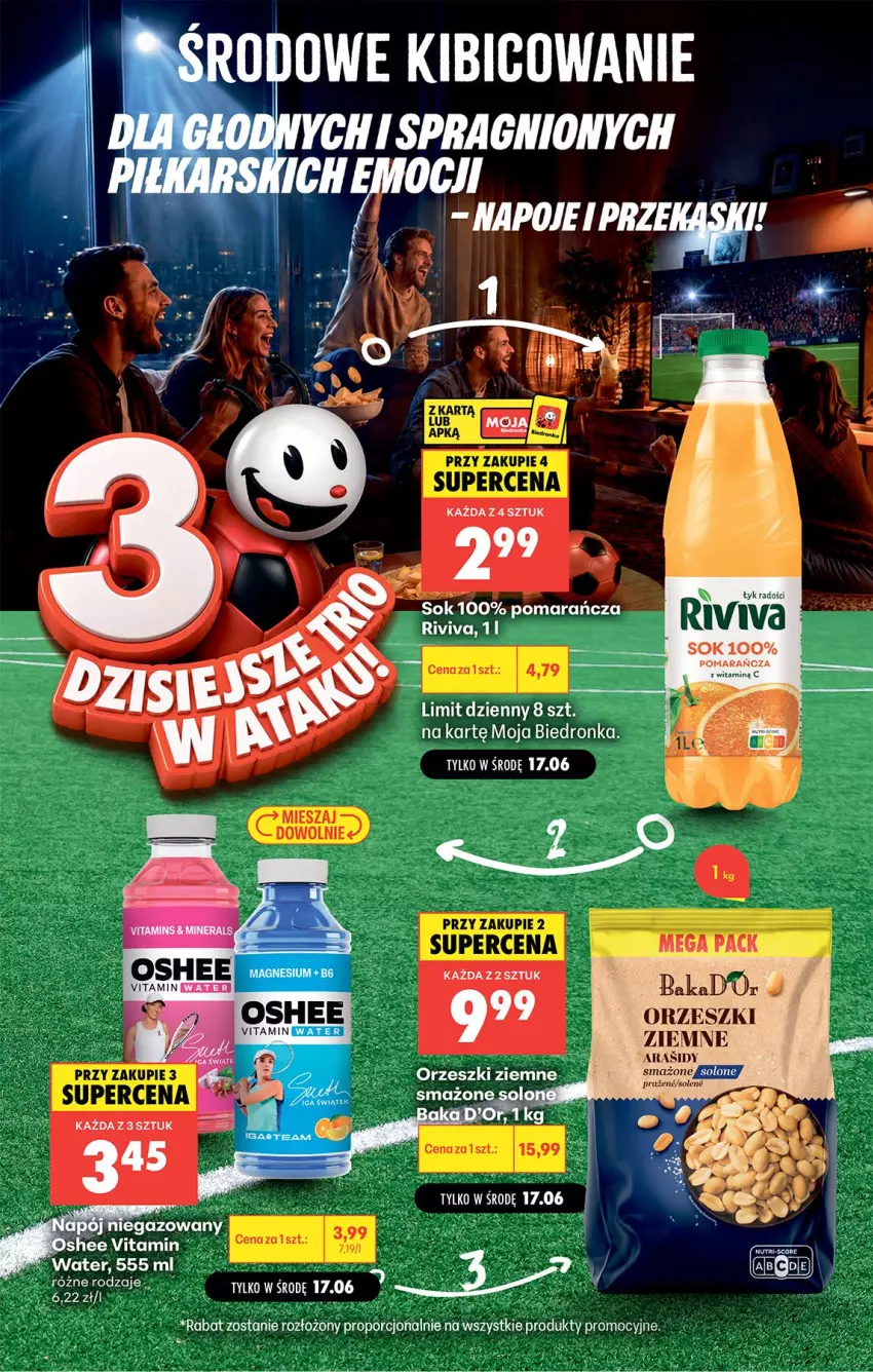 Gazetka promocyjna Biedronka - Gazetka - ważna 17.06 do 24.06.2026 - strona 1 - produkty: BIC, Sok