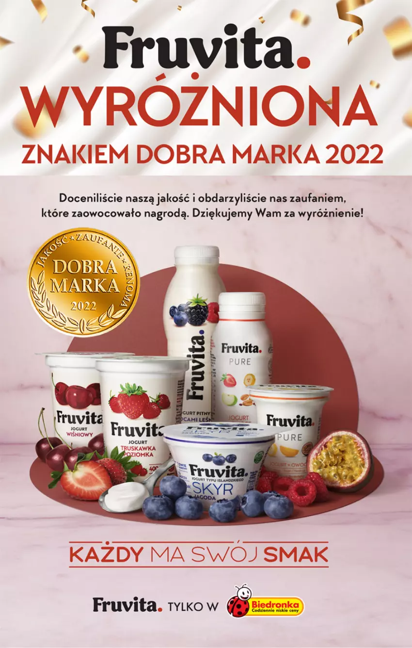 Gazetka promocyjna Biedronka - W tym tygodniu - ważna 27.10 do 02.11.2022 - strona 57 - produkty: Fa, Jogurt