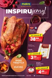 Gazetka promocyjna Makro - [Oferta promocyjna] Artykuły spożywcze i przemysłowe - Gazetka - ważna od 15.11 do 15.11.2021 - strona 1 - produkty: Ser, Kopytka, Virtu