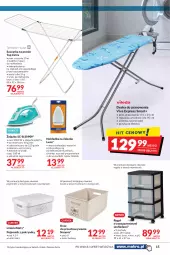 Gazetka promocyjna Makro - [Oferta promocyjna] Artykuły spożywcze i przemysłowe - Gazetka - ważna od 15.11 do 15.11.2021 - strona 15 - produkty: Piec, Top, Sok, Rum, Deska do prasowania, Przewód, Kosz, Pojemnik z pokrywką, Pojemnik, Tran, Regał, Suszarka, Suszarka na pranie