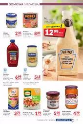 Gazetka promocyjna Makro - [Oferta promocyjna] Artykuły spożywcze i przemysłowe - Gazetka - ważna od 15.11 do 15.11.2021 - strona 9 - produkty: Chrzan, Majonez, Ketchup, Sos, Ser, Ryż, Mus, Gin, Cukier, Babuni, Tuńczyk, Cenos, Cukier trzcinowy, Ryż biały, Danie gotowe