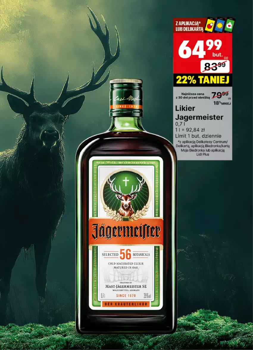 Gazetka promocyjna Delikatesy Centrum - DeliBarek DC02-DC03 - ważna 09.01 do 19.01.2025 - strona 18 - produkty: Acer, Jagermeister, Likier, Rum