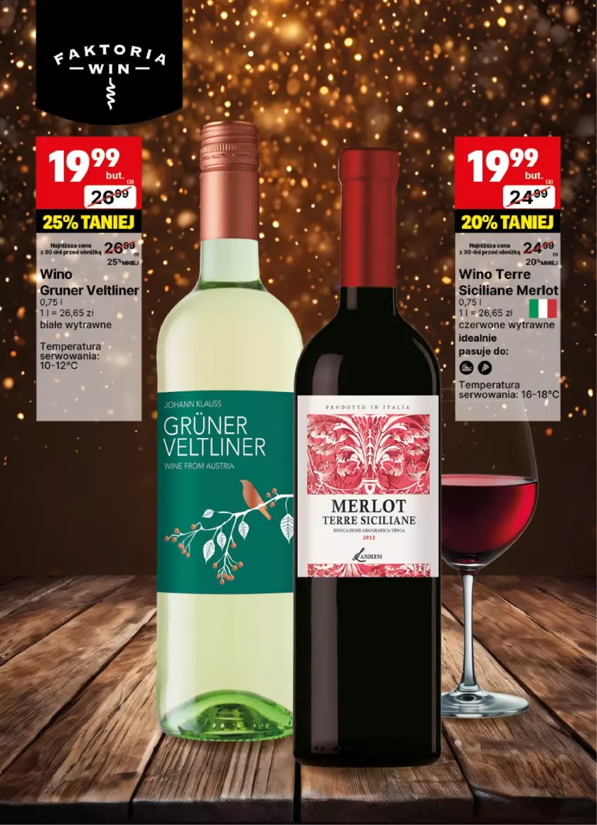 Gazetka promocyjna Delikatesy Centrum - DeliBarek DC02-DC03 - ważna 09.01 do 19.01.2025 - strona 2 - produkty: Merlot, Ser, Wino