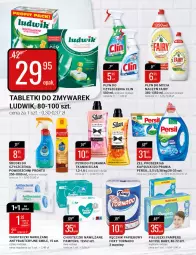 Gazetka promocyjna Bi1 - Nowalijki - Gazetka - ważna od 15.03 do 15.03.2022 - strona 14 - produkty: Ludwik, Do mycia naczyń, Pampers, Papier, Tablet, Persil, Clin, Płyn do mycia naczyń, Silan, Płyn do płukania, Ręcznik, Chusteczki, Foxy, Fairy, Płyn do mycia, Pronto, Kapsułki do prania, Fa