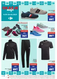 Gazetka promocyjna Carrefour - Gazetka Okazje Maja - Gazetka - ważna od 29.05 do 29.05.2021 - strona 12 - produkty: Sos, Por, Gry, Buty, T-shirt, Adidas, Dres, Sport, Spodnie, Bluza, Spodnie dresowe