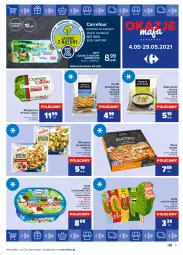 Gazetka promocyjna Carrefour - Gazetka Okazje Maja - Gazetka - ważna od 29.05 do 29.05.2021 - strona 7 - produkty: Warzywa, Zupa, Optima Cardio, Kaktus, Lody, Optima, Pizza, Margaryna, Frytki, Hortex