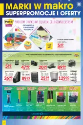 Gazetka promocyjna Makro - [Oferta specjalna] Marki w MAKRO - Gazetka - ważna od 17.01 do 17.01.2022 - strona 6 - produkty: Top, Mop, Karteczki samoprzylepne, Długopis, Marker