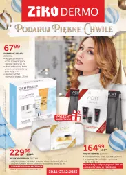 Gazetka promocyjna Ziko - Gazetka Ziko Dermo - Gazetka - ważna od 27.12 do 27.12.2023 - strona 1 - produkty: Krem do twarzy, Krem na noc, Dermedic, Krem przeciwzmarszczkowy, Vichy, Mars, Krem na dzień, Olej, Antyperspirant, Kosmetyczka