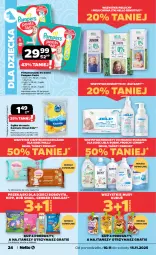 Gazetka promocyjna Netto - Od Poniedziałku - Gazetka - ważna od 15.11 do 15.11.2025 - strona 24 - produkty: HiPP, Frosch, Mus, Gra, Gerber, Pampers, Pieluchy, Majtki, BoboVita, Chusteczki, Dzieci, Kubuś, Pieluchomajtki, Lenor
