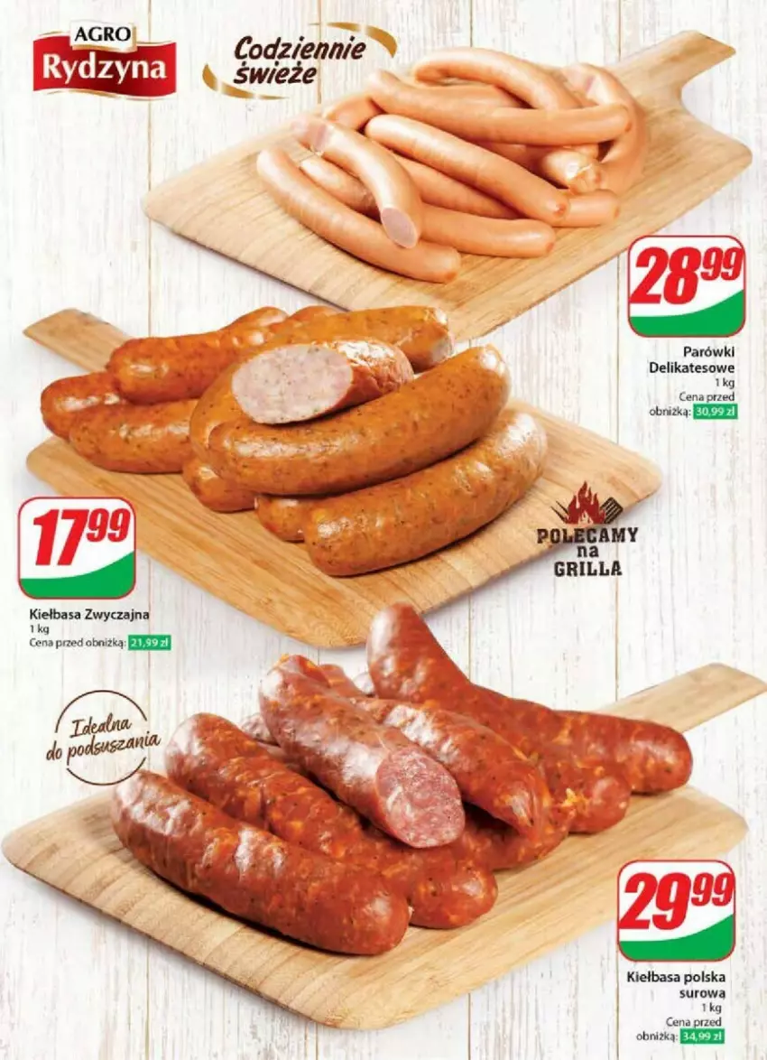 Gazetka promocyjna Dino - ważna 18.09 do 24.09.2024 - strona 21 - produkty: Kiełbasa, Parówki