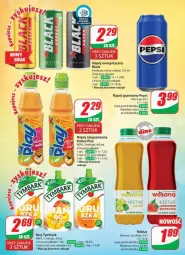 Gazetka promocyjna Dino - Gazetka - ważna od 24.09 do 24.09.2024 - strona 23 - produkty: Mus, Napój energetyczny, Lack, Pepsi, Napój gazowany, Tymbark, Kubuś, Napój niegazowany, Wosana, Napój, Nektar