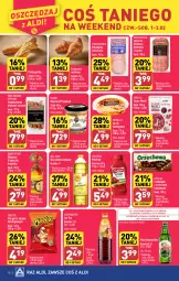 Gazetka promocyjna Aldi - Pełna oferta - Gazetka - ważna od 03.02 do 03.02.2024 - strona 18 - produkty: Piwa, Piwo, Polędwica, Ketchup, Makaron, Cheetos, Sos, Ser, Pur, Mus, Gra, Namysłów, Bell, Ice tea, Croissant, Chrupki, Serek, Bagietka, Serek twarogowy, Czekolada, Półbagietka, Frankfurterki, Bella, Pudliszki, Olej słonecznikowy, Olej, Kiełbasa