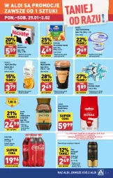 Gazetka promocyjna Aldi - Pełna oferta - Gazetka - ważna od 03.02 do 03.02.2024 - strona 9 - produkty: Piwa, Piwo, Karlsquell, Kawa rozpuszczalna, Top, Ser, Gra, Kawa ziarnista, Piątnica, Jogurt, Kawa, Coca-Cola, Hochland, Lavazza, Jacobs, Masło, Napój, Jogurt pitny, Michałki