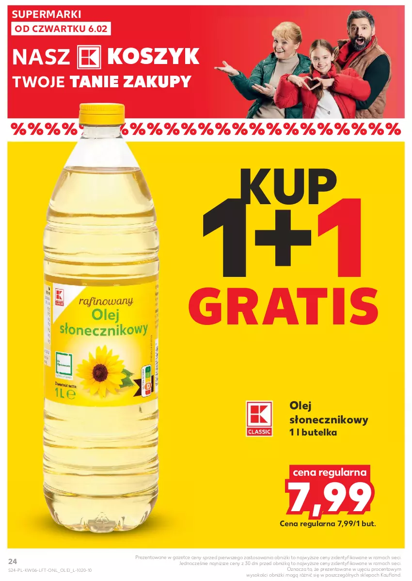 Gazetka promocyjna Kaufland - Gazetka tygodnia - ważna 06.02 do 12.02.2025 - strona 24 - produkty: Gra, Kosz, Olej, Olej słonecznikowy, Rama, Sok