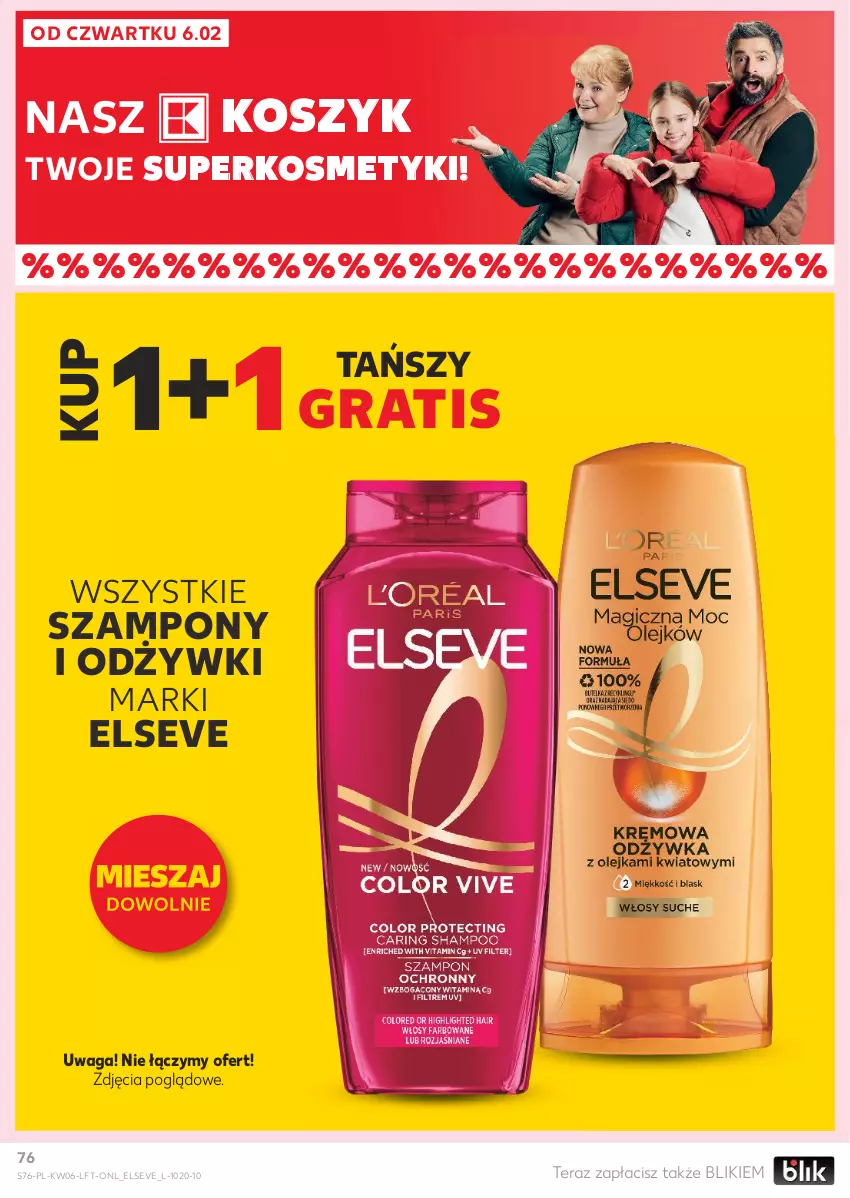 Gazetka promocyjna Kaufland - Gazetka tygodnia - ważna 06.02 do 12.02.2025 - strona 76 - produkty: Elseve, Gra, Kosz, Szampon, Tera, Waga