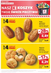 Gazetka promocyjna Kaufland - Gazetka tygodnia - Gazetka - ważna od 12.02 do 12.02.2025 - strona 21 - produkty: Piec, Gra, Kajzerka, Kosz, Kajzerka pszenna, Bułka grahamka, Pieczywo, Bułka