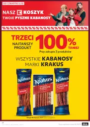 Gazetka promocyjna Kaufland - Gazetka tygodnia - Gazetka - ważna od 12.02 do 12.02.2025 - strona 54 - produkty: Krakus, Kosz, Tera, Kabanos, Waga
