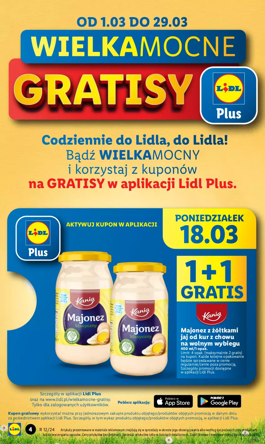 Gazetka promocyjna Lidl - GAZETKA - ważna 18.03 do 20.03.2024 - strona 6 - produkty: Gra, Majonez, Olej